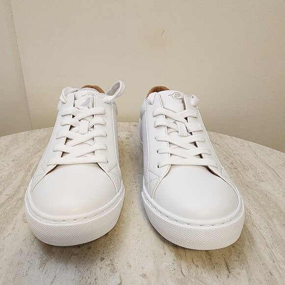 Easy Spirit Womens Lorna Lace White - Faux Leather 9M - A020 - Picture 1 of 9